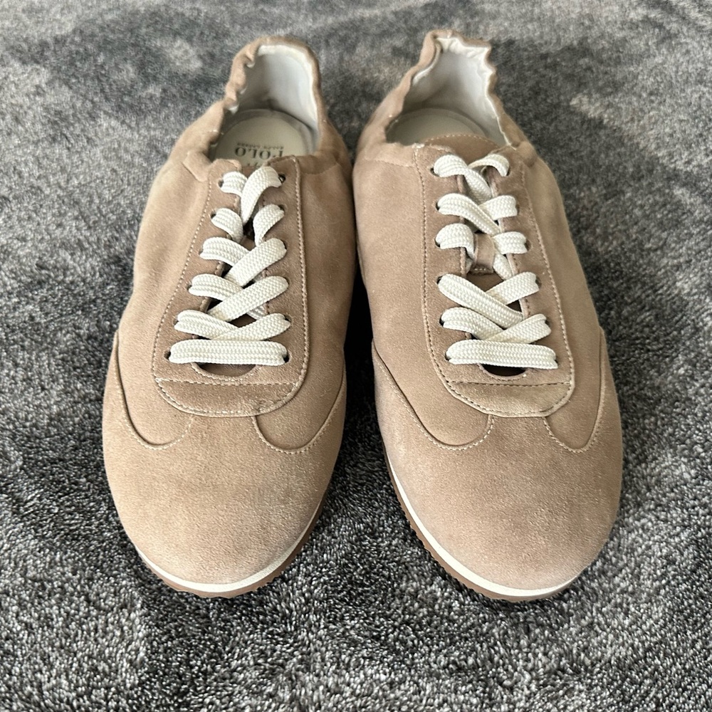 Polo Ralph Lauren - Women's The Suede Pony Ballerina Sneaker, Size 7.5 (US) - Picture 3 of 8